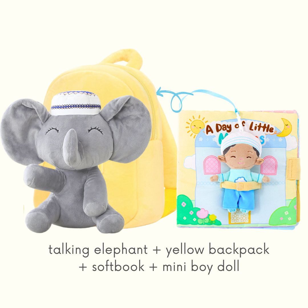 A Day of Little Muslims- Personalized Soft Book