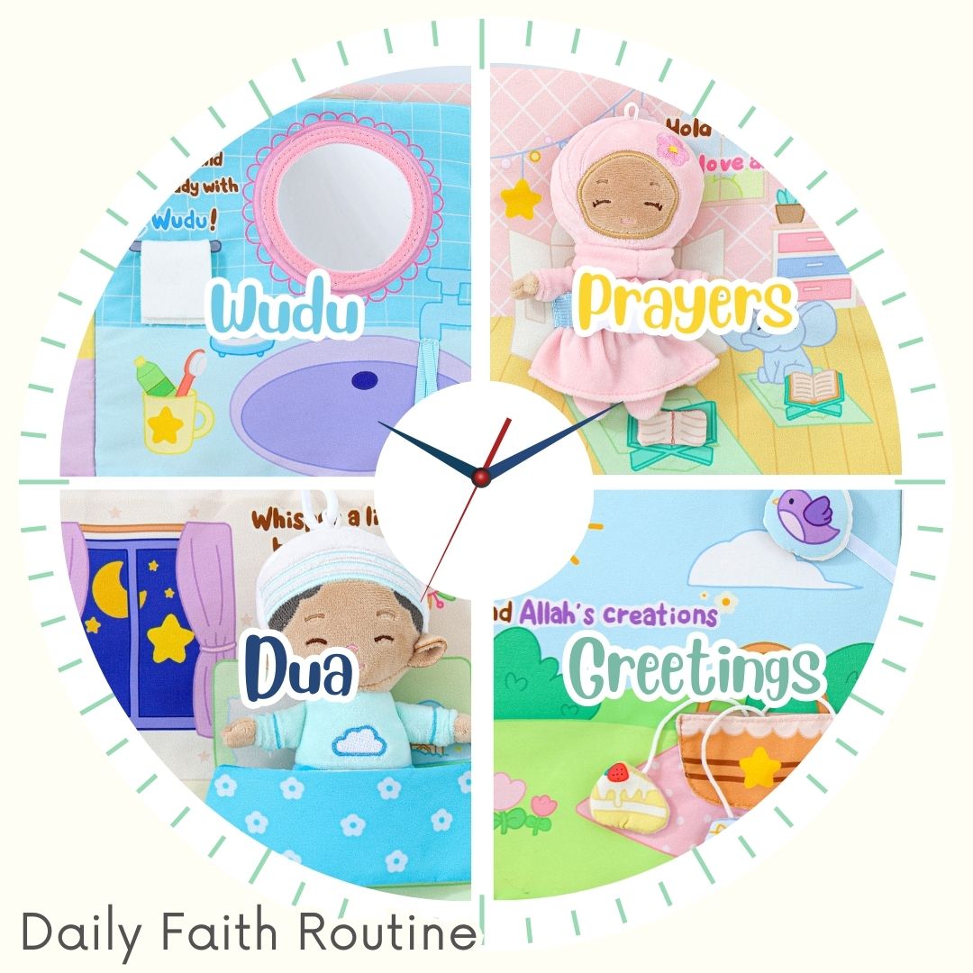 A Day of Little Muslims- Personalized Soft Book